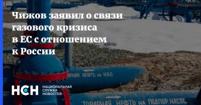 Чижов заявил о связи газового кризиса в ЕС с отношением к России