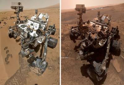 Лучшие кадры за 7 лет, сделанные космическим аппаратом НАСА Curiosity на Марсе
