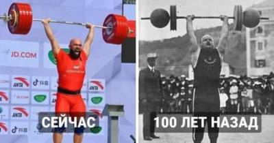 Как выглядели спортсмены 100 лет назад (13 фото)