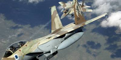 Израильские военные самолеты нанесли удар по складу беспилотников на авиабазе в Сирии - rusjev.net - Сирия - Сана - Ирак - Ливан - Иордания
