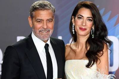 Джордж Клуни - Амаль Клуни - Джордж и Амаль Клуни посетили премьеру фильма The Tender Bar в Лондоне - skuke.net - Англия - Лондон - Лос-Анджелес - Новости