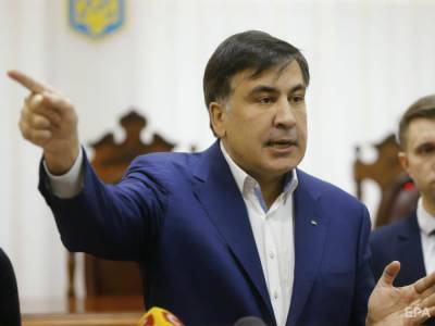 Сторонники Саакашвили провели стихийную акцию у грузинской тюрьмы. Он голодает 11-й день
