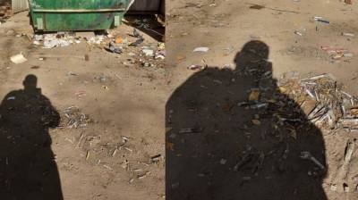 Воронежцы заметили похожие на ПЦР-тесты разбросанные у мусорки пробирки