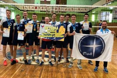 Волейболисты из ПетрГУ победили на отборочном Кубке по Северо-западу