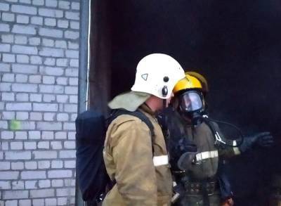 В Смоленском районе произошел пожар на пилораме