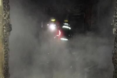 Во время страшного пожара на Харьковщине погибла женщина и ее сын