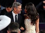 Самая красивая пара Лондонского кинофестиваля — влюбленные Джордж и Амаль Клуни
