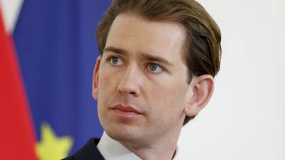 Канцлер Австрии Себастьян Курц объявил о своей отставке