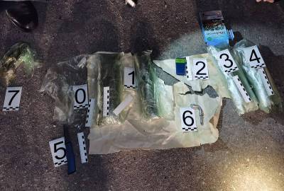 У жителя Смоленской области изъяли более 20 кило наркотика и ружье с патронами