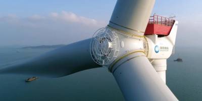 Китай работает над созданием 242-метрового морского ветрогенератора рекордной мощностью 16 МВт - itc.ua - Китай - Украина