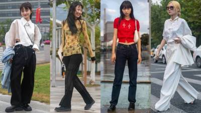 Стритстайл на Неделе моды в Шанхае весна-лето 2022