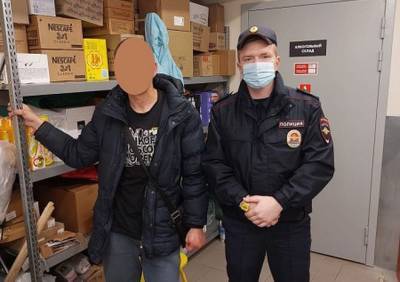 Полицейские задержали рязанца, обокравшего супермаркет