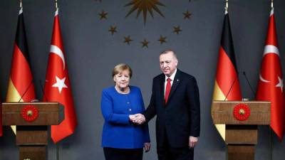 Меркель встретится с Эрдоганом в Турции 16 октября