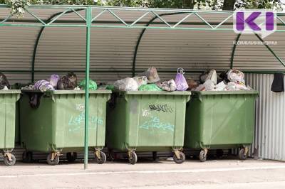 Сыктывкарцы жалуются на мусорки возле ТЦ "Калевала"