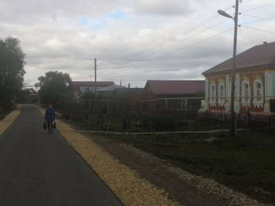 Дорогу к селу Озерки в Шатковском районе отремонтировали за 6 млн рублей