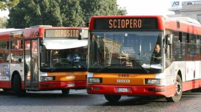 В Италии прошла забастовка транспортных работников