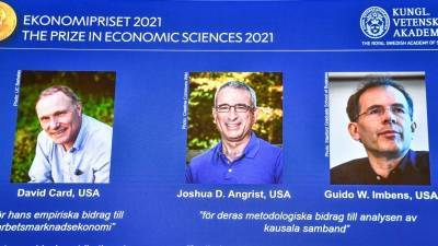 Нобелевскую премию по экономике присудили за новаторские эмпирические исследования