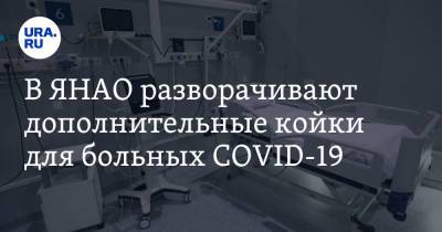 В ЯНАО разворачивают дополнительные койки для больных COVID-19