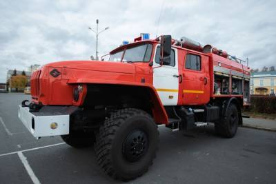 В Беломорский район отправлена новая пожарная автоцистерна