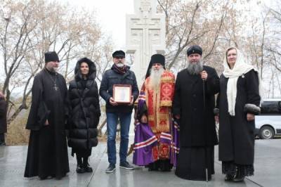 На Урале установили крест на месте строительства храма Александра Невского