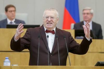 Жириновский назвал число заболевших COVID-19 депутатов новой Госдумы
