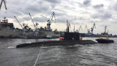 Тихоокеанский флот РФ получил на вооружение дизельную подводную лодку «Магадан»