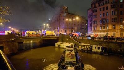 Пожар в доме К. Г. Чубакова на набережной Карповки стал уголовным делом