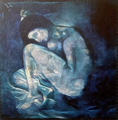 Исследователи восстановили изображение обнаженной женщины под картиной Пабло Пикассо