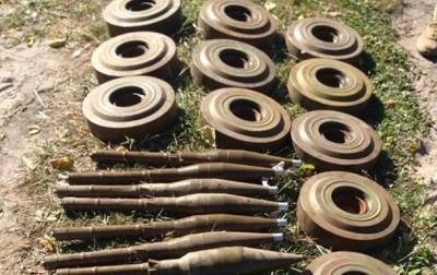 На Луганщине обнаружили тайник с противотанковыми минами