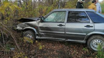 В Калужской области при опрокидывании автомобиля пострадал водитель
