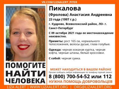 В Кудрово без вести пропала 23-летняя девушка