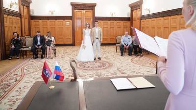 Число свадеб в Москве за восемь месяцев 2021 года выросло на 37%