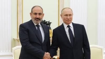 Путин и Пашинян встретились в четвертый раз в этом году