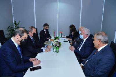 Министр иностранных дел Азербайджана встретился с главой МИД Палестины (ФОТО)