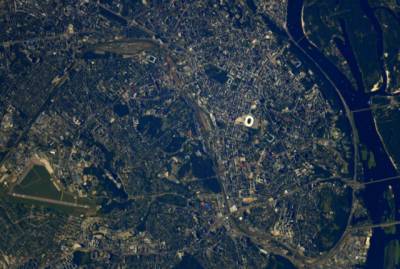 Астронавт ESA показал, как выглядит Киев из космоса: впечатляющие кадры