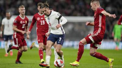 Англия сыграла вничью с Венгрией в матче отбора на ЧМ-2022