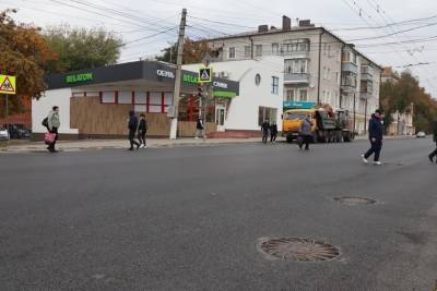 В Курске 19 октября завершится ремонт улицы Радищева