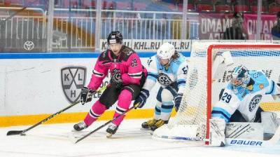 ХК «Сибирь» крупно проиграл рижскому «Динамо» в очередном матче КХЛ