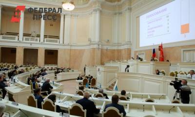 В парламенте Петербурга рассмотрят бюджет города