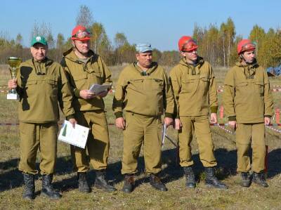 В Смоленской области выбрали лучшую лесопожарную команду