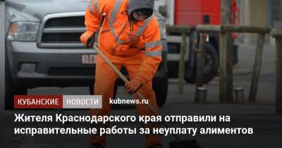 Жителя Краснодарского края отправили на исправительные работы за неуплату алиментов - kubnews.ru - Краснодарский край