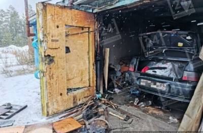 На Ямале при пожаре в гараже погиб житель Муравленко