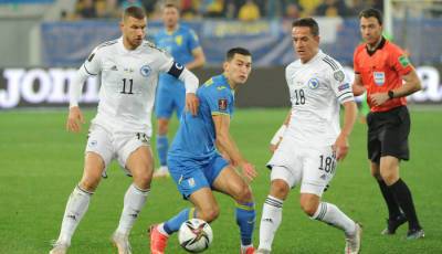 Джеко: Украина играла лучше до своего гола, а затем доминировали мы - sportarena.com - Украина - Босния и Герцеговина