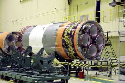 Роскосмос готовится к запуску ракеты «Союз» с расписанным под хохлому корпусом