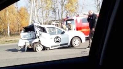 В ДТП под Пензой пострадала женщина-водитель
