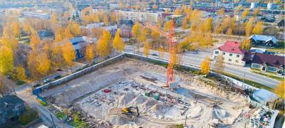 Строительство школы в Медвежьегорске: итоги трёх месяцев работы