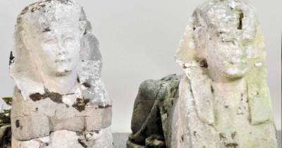 Выставленные на продажу садовые статуи оказались древними артефактами