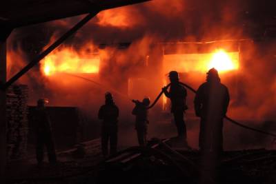 В Цимлянском районе случился пожар в частном доме