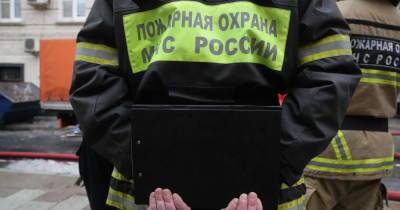 Пожар произошел в новостройке на юго-западе Москвы