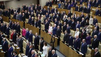 Путин призвал Госдуму нового созыва соблюдать парламентские традиции